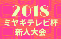 2018年度【宮城】ミヤギテレビ杯新人大会 若林ブロック予選　情報お待ちしております！