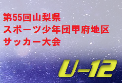 玉諸SSSがA,Bの部W優勝！2019年度 第55回山梨県スポーツ少年団甲府地区サッカー大会 山梨